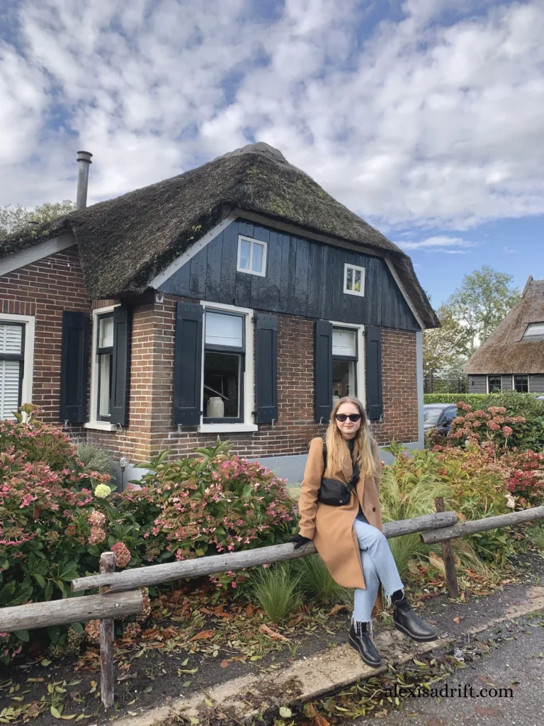 Giethoorn, Netherlands. Thatched cottage.