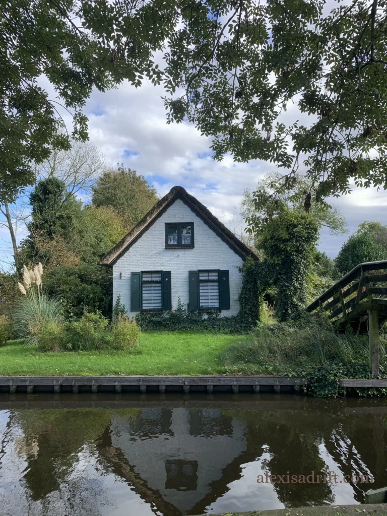 Giethoorn, Netherlands. The Venice of the North. Quaint Dutch village.